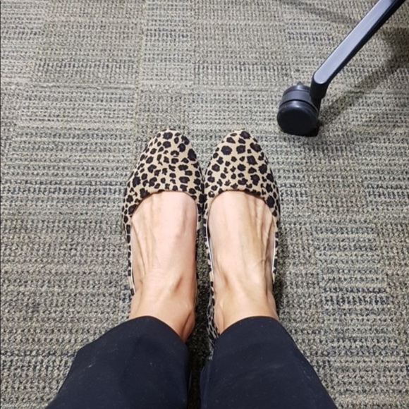 One left! Leopard Animal Print Ballet Flat Size 7 - Picture 4 of 7